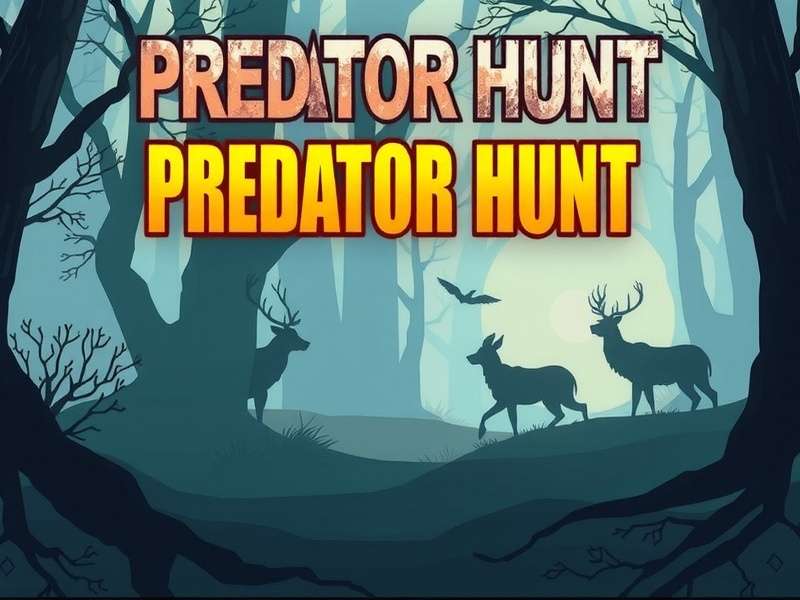 Predator Hunt Official Cover Predator Hunt Game Cover featuring Indian wildlife