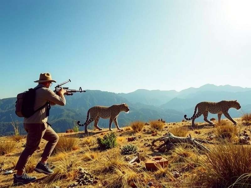 Predator Hunt Tracking Tips Predator Hunt player tracking a leopard using Indian hunting strategies